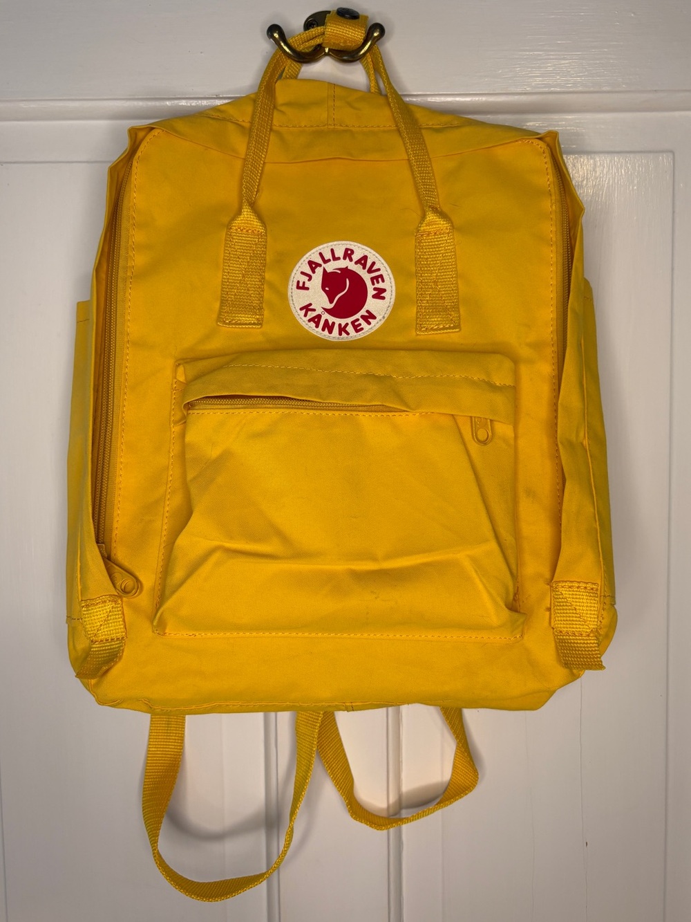 Fjallraven Kånken Backpack in Bright Yellow